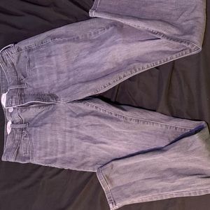 grey jeans